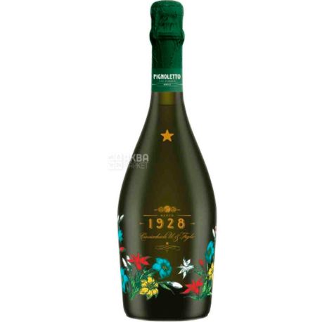 GIV, Pignoletto Brut Spumante, Вино игристое белое брют, 0,75 л