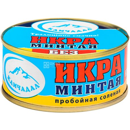 Камчадал, 100 г, Икра минтая, соленая
