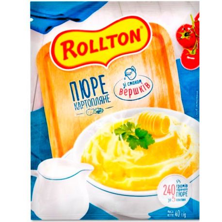 Rollton, 40 g, Instant mashed potatoes with cream