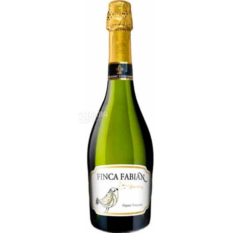 Finca Fabian Sparkling Brut, Вино игристое, белое, брют, 0,75 л
