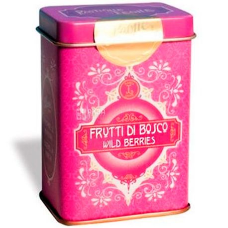 Leone Wild berries, 42 г, Леоне, Драже зі смаком Лісових ягід