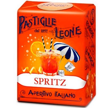 Leone Spritz, 30 г, Леоне, Драже со вкусом коктейля Спритц