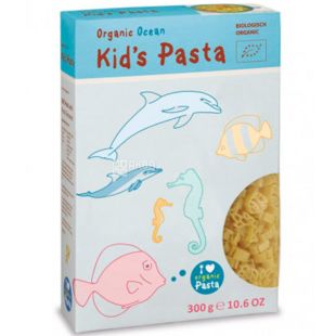 Alb Gold Kids pasta, 300 г, Альб Голд, Паста детская Океан органическая