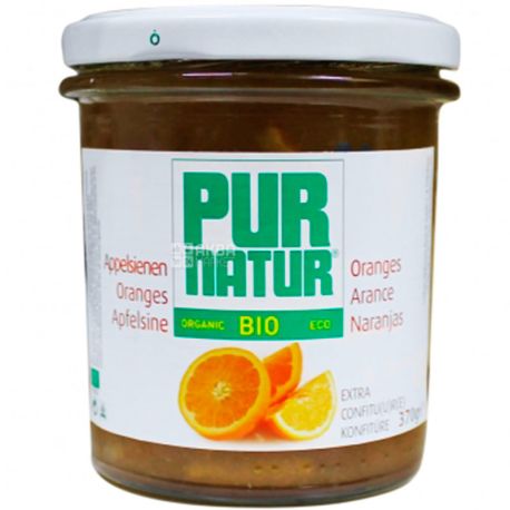 Pur Natur, 370 g, Pur Natur, Orange jam
