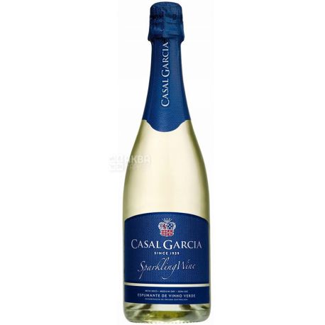 Casal Garcia Sparkling, Вино игристое, белое, полусухое, 0,75 л