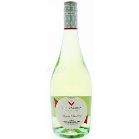 Villa Maria Lightly Sparkling, Вино ігристе, біле, напівсухе, 0,75л