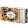 Grite Plius Ecological, 8 рул., Туалетний папір Грите Плюс Еколоджикал, 3-х шаровий, сірий