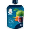 Gerber, 90 г, Пюре фруктове дитяче Яблуко-Слива-Морква Гербер, з 6-ти місяців