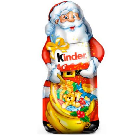 Kinder, 110 г, Кіндер, Шоколад фігурний, Дід Мороз