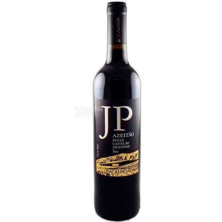 Bacalhoa, JP Azeitao Tinto, Вино красное сухое, 0,75 л