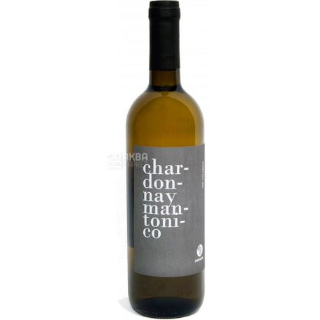 Cantine Campoverde, Chardonnay Montonico, Вино біле сухе, 0,75 л
