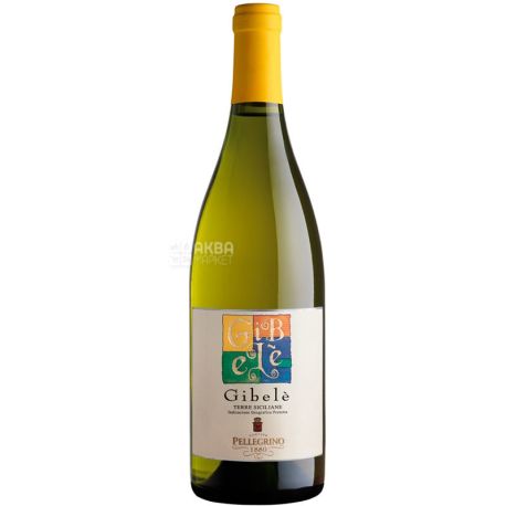 Cantine Pellegrino, Gibele Zibibbo Secco, Вино біле напівсухе, 1,5 л
