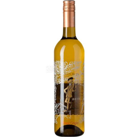 Domaines Paul Mas, Arrogant Frog Pinot Grigio, Вино біле сухе, 0.75 л