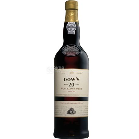 Symington, Dow's 20 Years Old Tawny Port, Вино красное сладкое, крепленое, 0,75 л
