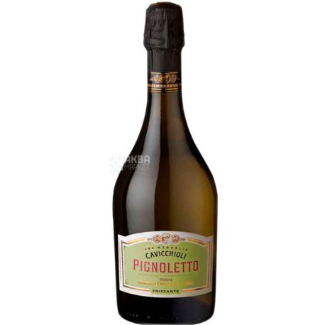 GIV Cavicchioli, Pignoletto Frizzante, Вино игристое белое сухое, 0,75 л