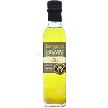 Olis Bargallo, 250 ml, Dressing, Extra Virgin olive oil with garlic