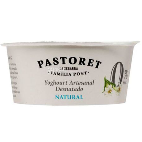 Pastoret, 125g, Pastoret, Artisan Yogurt, Natural, 0%