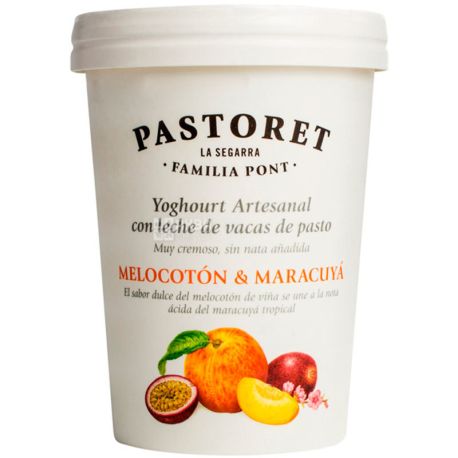 Pastoret, 500 г, Pastoret, Artisan Yogurt, Peach and Passion Fruit