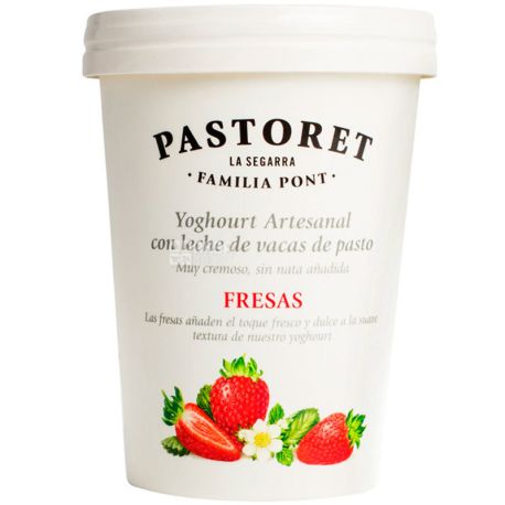 Pastoret, 500 г, Пасторет, Йогурт Артизанський, Полуниця