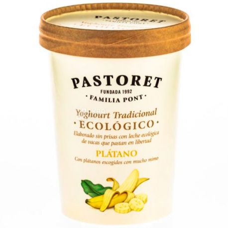 Pastoret, 500 г, Пасторет, Йогурт Банан, органический