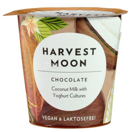 Harvest Moon, 125 г, Йогурт кокосовий Шоколад, вегетаріанський