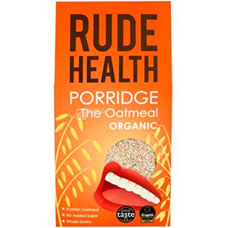 Rude Health Foods, 750 г, Руд Хелс Фудс, Каша овсяная, органическая