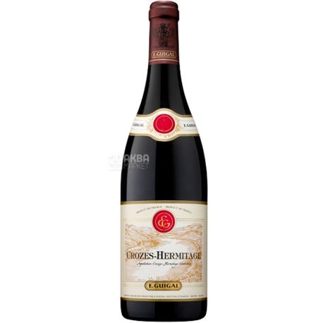 Crozes-Hermitage Rouge, Dry red wine, 0.75 L