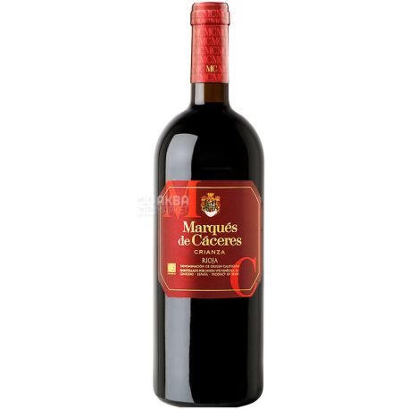 Marques De Caceres Rioja Crianza, Вино красное, сухое, 0,75 л