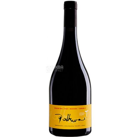 Polkura GSM + T, Вино червоне, сухе, 0,75 л