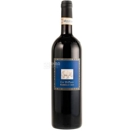  Barbera d'Asti Ca di Pian, Red wine, dry, 0.75 L
