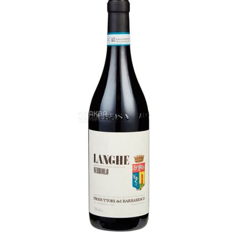 Langhe Nebbiolo, Вино красное, сухое, 0,75 л
