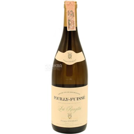 Jacques Charlet, Pouilly Fuisse, Вино белое, сухое, 0,75 л