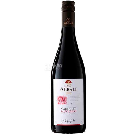 Vina Albali Cabernet Sauvignon, Вино червоне, сухе, 0,75 л