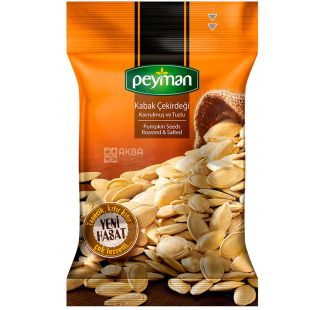 Peyman,Kabak Cekirdegi, Тыквенные семечки, жаренные с солью, 130 г