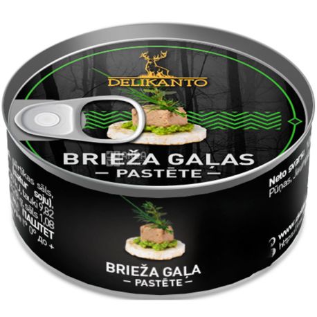 Delikanto, 100 г, Деликанто, Паштет из оленины