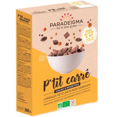 Paradeigma, 300 г. Парадигма, Кранчи из гречневой муки с кокосом и лесным орехом