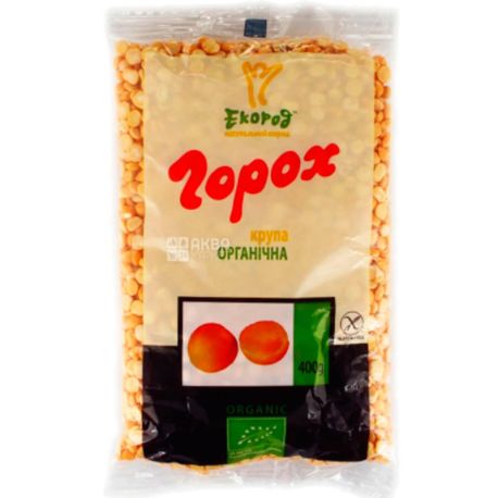 Екород, 400 г, Горох колотий, органічний