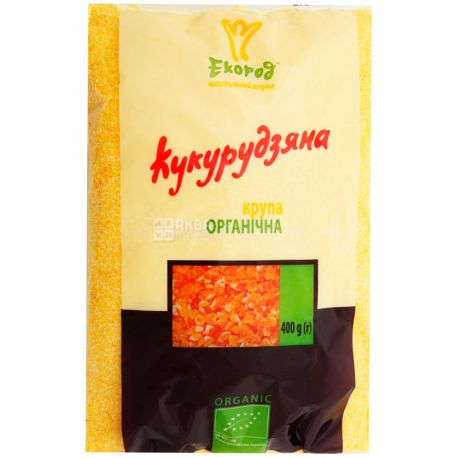 Экород, 400 г, Крупа кукурузная, органическая
