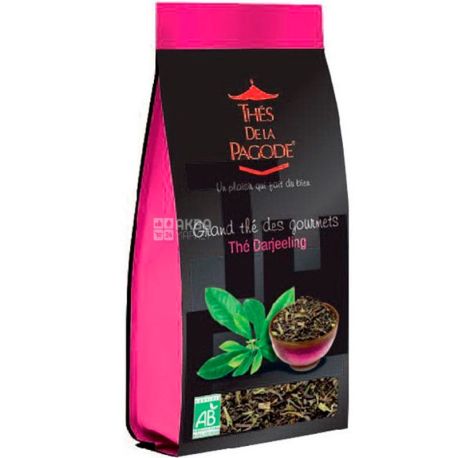 Thes De La Pagode, Darjeeling, 100 г, Тес де ля Пагод, Чай чорний, органічний