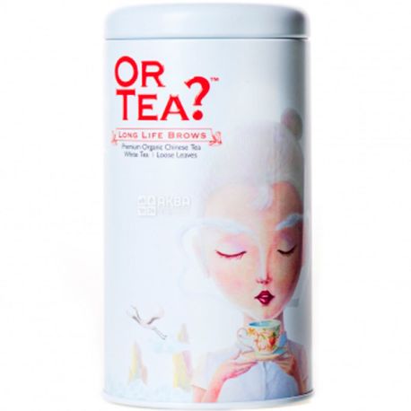 Or Tea, Long Life Brows, 50 г, Чай зелений, органічний