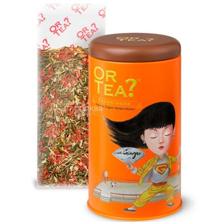 Or Tea, Organic EnerGinger, 75 г, Чай травяной с имбирем, органический