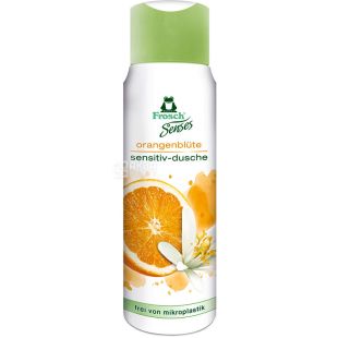 Frosch, Sensitiv, 300 мл, Фрош, Гель для душа, Цветы апельсина