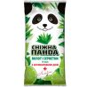 Снежная Панда, 15 шт., Салфетки влажные Лайм, антибактериальные
