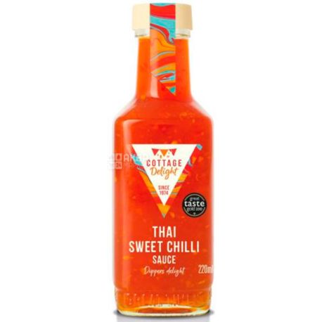 Cottage Delight, Thai sweet chilli sause, Соус тайский, сладкий, 220 мл