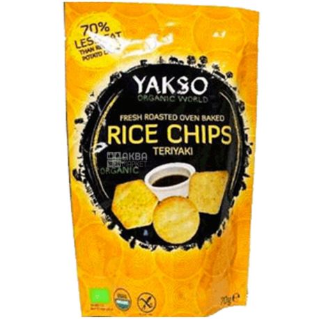 Yakso, 70 g, Yakso, rice Teriyaki Chips