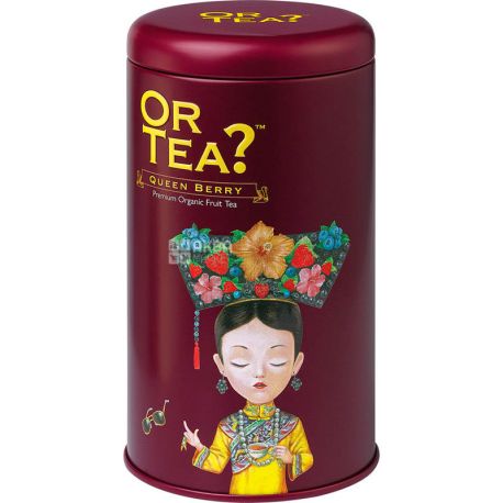 Or Tea, Queen Berry, 100 г, Чай ягодно-фруктовый, органический