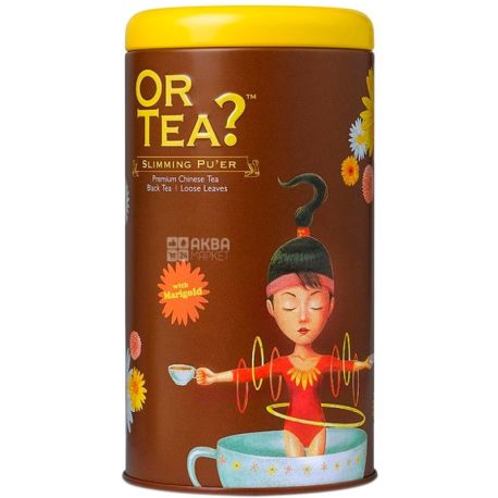 Or Tea, Slimming Pu'er, 75 г, Чай пуэр премиум китайский 