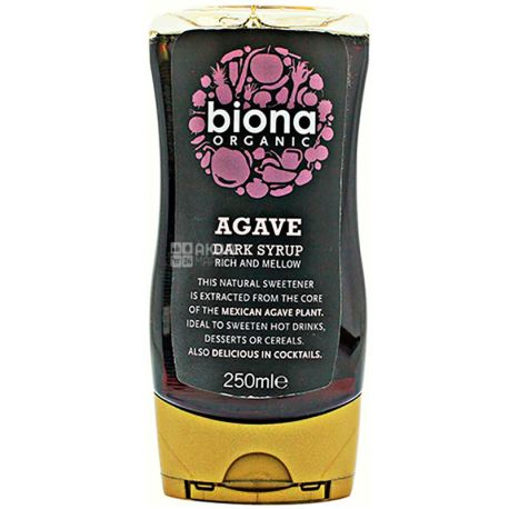 Biona Organic, 250 мл, Сироп из агавы, темный