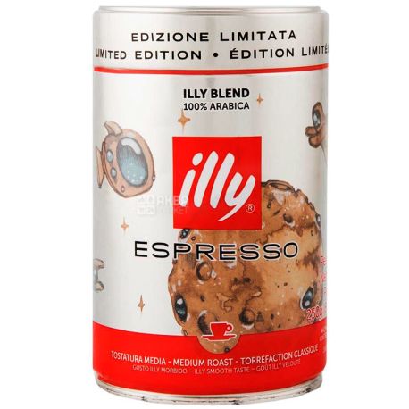 illy, Art Collection, 250 г, Кофе Илли, средней обжарки, молотый