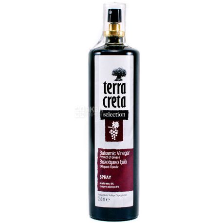 Terra Creta, Spray Balsamic vinegar, Бальзамический уксус, спрей, 250 мл